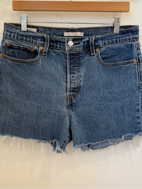 Levi's Pants - Levi’s Premium Raw-Hem Denim Shorts